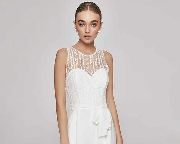 Wedding Ready in Georgette: The Jumpsuit Choice